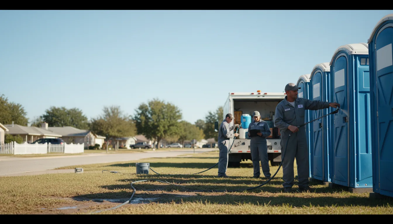 Long-Term Portable Toilet Rental in Round O, SC near me